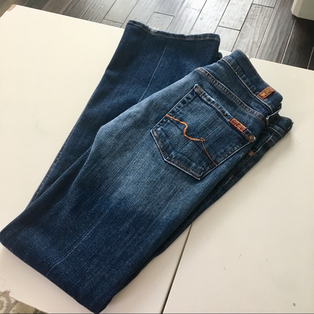 7 for all mankind bootcut jeans